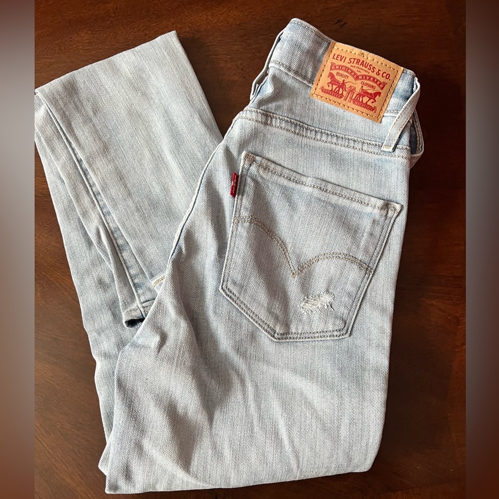 Levi's 721 High Rise Skinny Jeans / Size 25